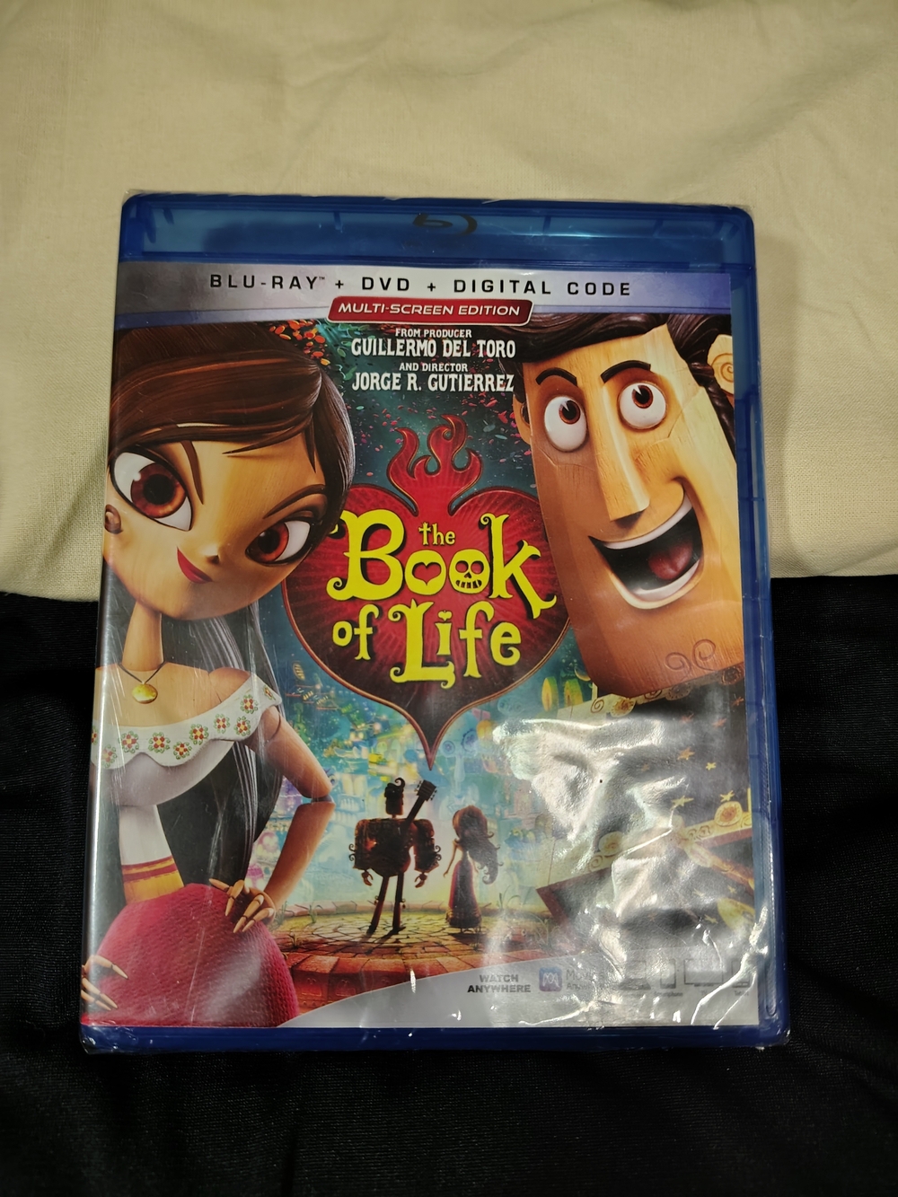 The Book of Life Blu-ray + DVD + Digital Code - Animated Family Movie (Blue)